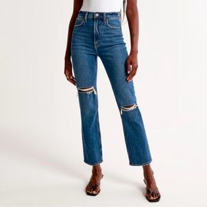 Abercrombie Ankle Straight Jeans